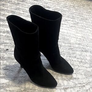Tamara Mellon Black Heeled Boots